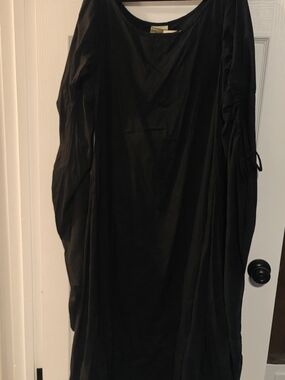 Holy Clothing Huntress Maxi Chemise Black Midnight